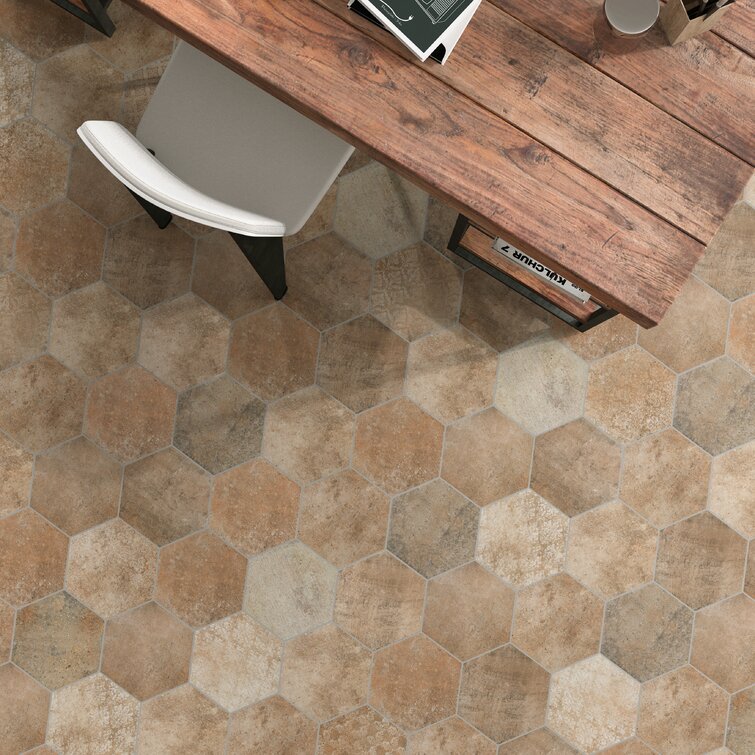 Abadia Hex 22x25 Porcellanato Δαπέδου & Τοίχου Εξάγωνο