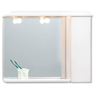 ProBagno 312A 70x60 Καθρέπτης Μπάνιου Με Ένα Ντουλαπάκι