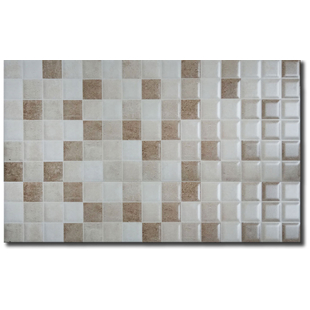 Domino Mosaico Taupe Decor 33,5x55 Πλακάκι Μπάνιου Τοίχου Και Δαπέδου Ματ Ν