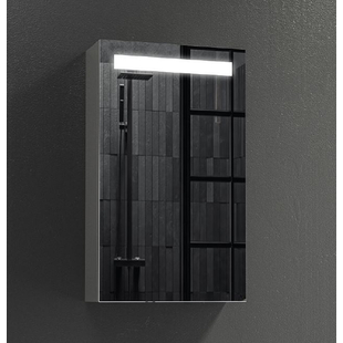 Karag Pic 007 Καθρέπτης 40x67 Με Φωτισμό Led Και Εσωτερικό Ντουλάπι