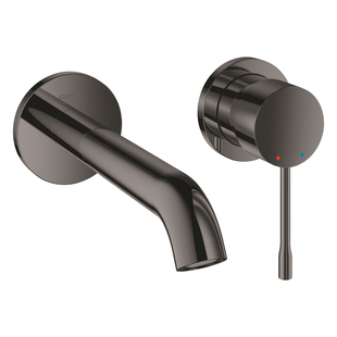 Grohe Essence M-Size 29192A01 Hard Graphite Μπαταρία Νιπτήρος Εντοιχιζόμενη Εξωτερικό Μέρος