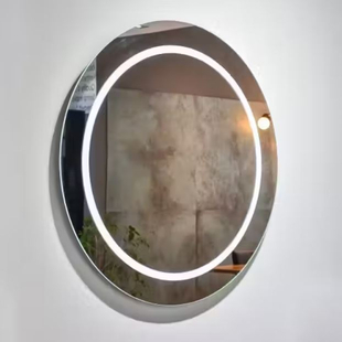 TEMA Καθρέπτης Φ80 με Led Φωτισμό Εμπρός