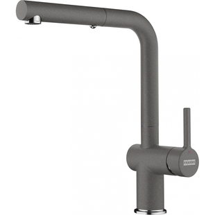 Franke Active L Ντους Stone Grey Μπαταρία Κουζίνας 115.0653.385