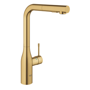 Grohe Essence New L 30270GN0 Brushed Cool Sunrise Μπαταρία Κουζίνας Ντους Με Διακόπτη Αλλαγής