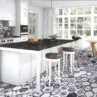 Prov. Corinto Grey 16x32 Porcellanato Δαπέδου & Τοίχου Vintage