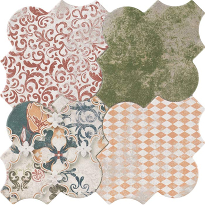 Riga Patchwork 45x45 Πλακάκι Κεραμικό Ματ