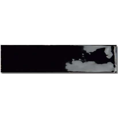 karag Bronx Negro 7.5x30 Πλακάκι Τοίχου Μαύρο Γυαλιστερό