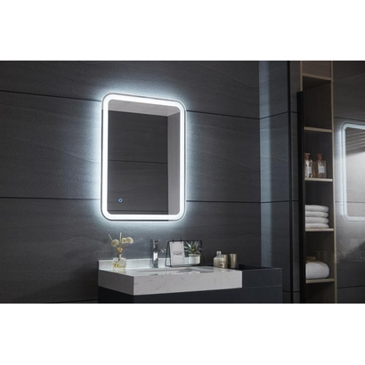Gloria Rolan Led Καθρέπτης 60 x 80 Μπάνιου Touch 77-0131