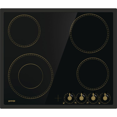 Gorenje Κεραμική Εστία Classico Μαύρη EC642CLB-730795