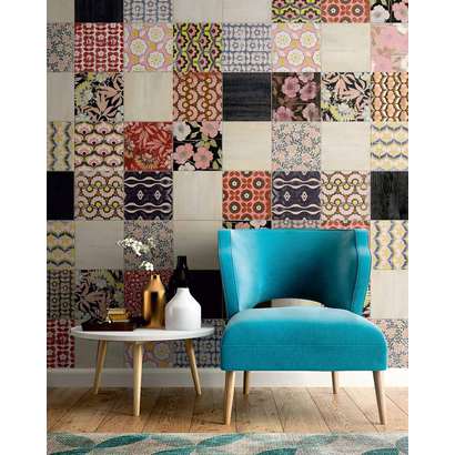 Ike Mix Summer 25x25 Porcellanato Δαπέδου & Τοίχου Διακοσμητικό