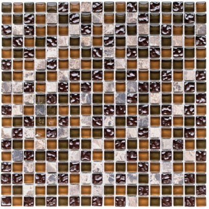 Karag D21 CHOCO MARBLE (N068) 30x30 Ψηφίδα Μπάνιου & Κουζίνας