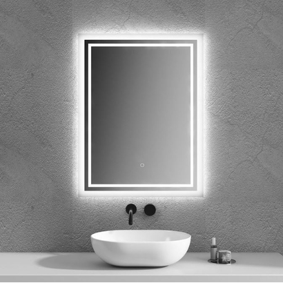 Gloria Duetto Nova 60x80 Καθρέπτης Μπάνιου LED 67-6080