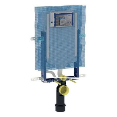 Geberit SIGMA KOMBIFIX 8cm Καζανάκι εντοιχισμένο κρεμαστής λεκάνης για τοίχο μονού τούβλου (8 cm)