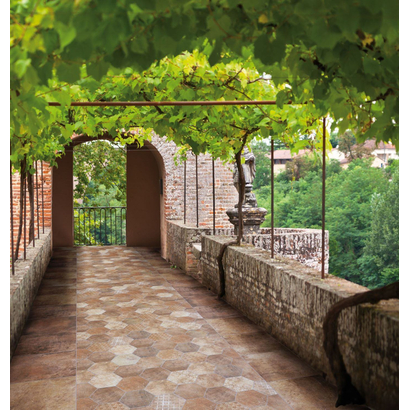 Abadia Hex 22x25 Porcellanato Δαπέδου & Τοίχου Εξάγωνο