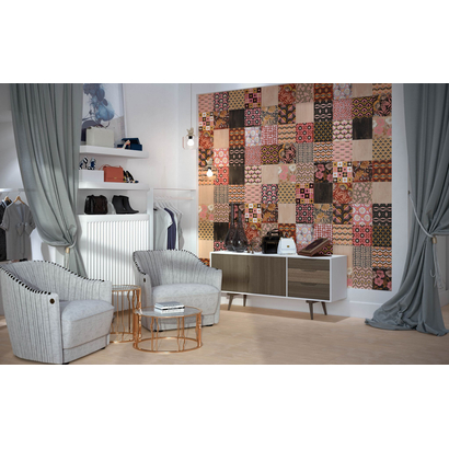 Ike Mix Summer 25x25 Porcellanato Δαπέδου & Τοίχου Διακοσμητικό