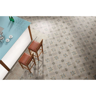 Pompei Star Blue 25x25 Porcellanato Δαπέδου & Τοίχου Διακοσμητικό