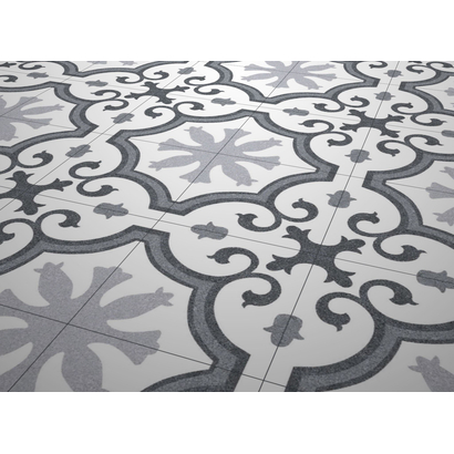 Lagour Grey 25x25 Porcellanato Δαπέδου & Τοίχου Vintage