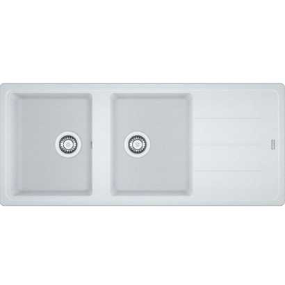 Franke Basis BFG 621 Polar White Νεροχύτης 116x50 114.0284.108