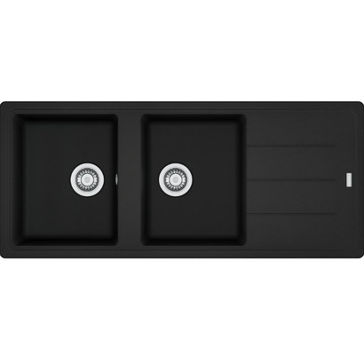 Franke Basis BFG 621-116 Matte Black Νεροχύτης 116x50 114.0663.196