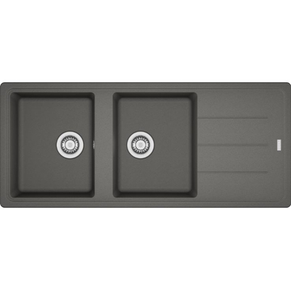 Franke Basis BFG 621 Stone Grey Νεροχύτης 116x50 114.0522.181