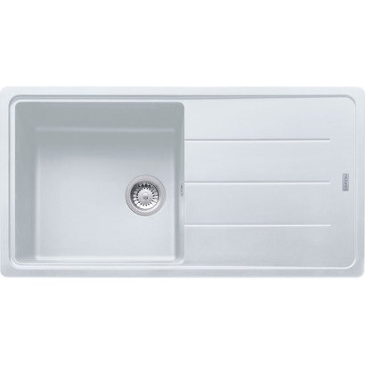 Franke Basis BFG 611-97 Polar White Νεροχύτης 97x50 114.0629.647