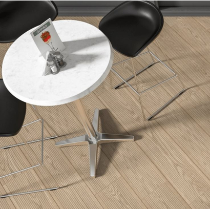 MERBAU DECK Ceniza 23x120 Γρανίτης Πλακάκι Τύπου Ξύλου Mat Porcellanato