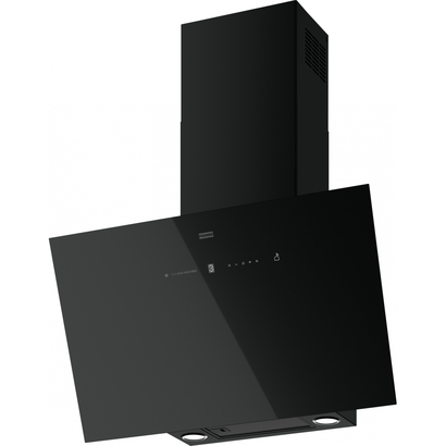 Franke AQ Sense FVAS A80 BK Crystal Black Επιτοίχια Καμινάδα 330.0657.270