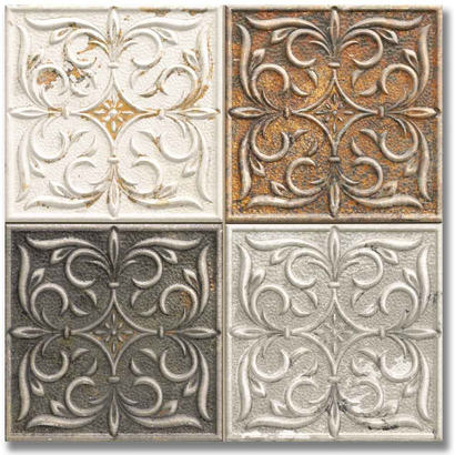 Antigua Lis Mix 33x33 Porsellanato Διακοσμητικό Ντεκόρ