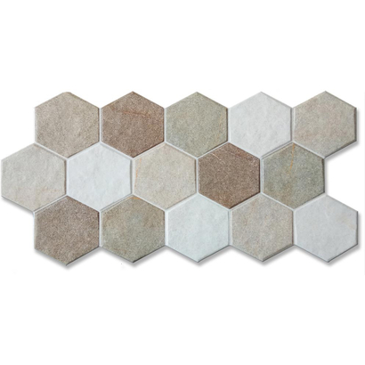 Stonehenge Hex Earth 26x51 Porcellanato Διακοσμητικό Εξάγωνο Πλακάκι