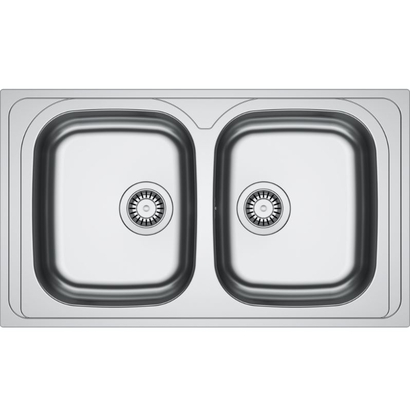 Franke Spark SKX 620-34-34 Νεροχύτης Inox 86x50 101.0713.865
