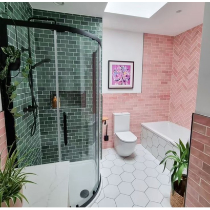 Nolita Rosa 6,5x20 Πλακάκι Επένδυσης Τουβλάκι Γυαλιστερό