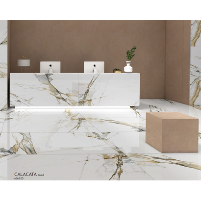 Karag Calacata Gold 60x120 Rettificato Porcellanato Full Lappato