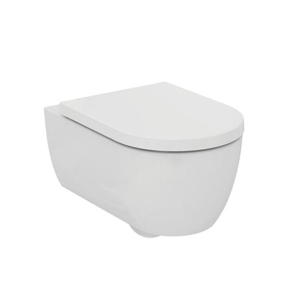 Ideal Standard Blend Curve 54,5 cm Aquablade Λεκάνη Κρεμαστή Με Κάλυμμα SOFT CLOSE WRAPOVER
