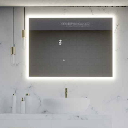 Karag Miletos 60x80 cm Καθρέπτης Με Κρυφό Φωτισμό LED
