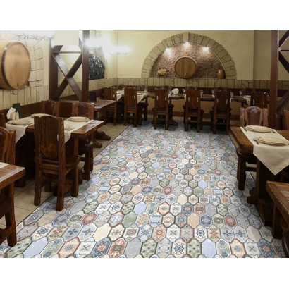 Prov. Corinto Colours 16x32 Porcellanato Δαπέδου & Τοίχου Διακοσμητικό Vintage