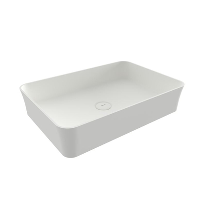 Bocchi Sottile Slim Line Matt White Νιπτήρας Επιτραπέζιος 54x37