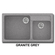 Sanitec 317 Modern 90x50 Νεροχύτης Γρανίτης Granite Grey