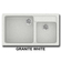 Sanitec 317 Modern 90x50 Νεροχύτης Γρανίτης Granite White