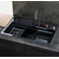 Sanitec 108045 Multi 80x45 Inox Black Νεροχύτης