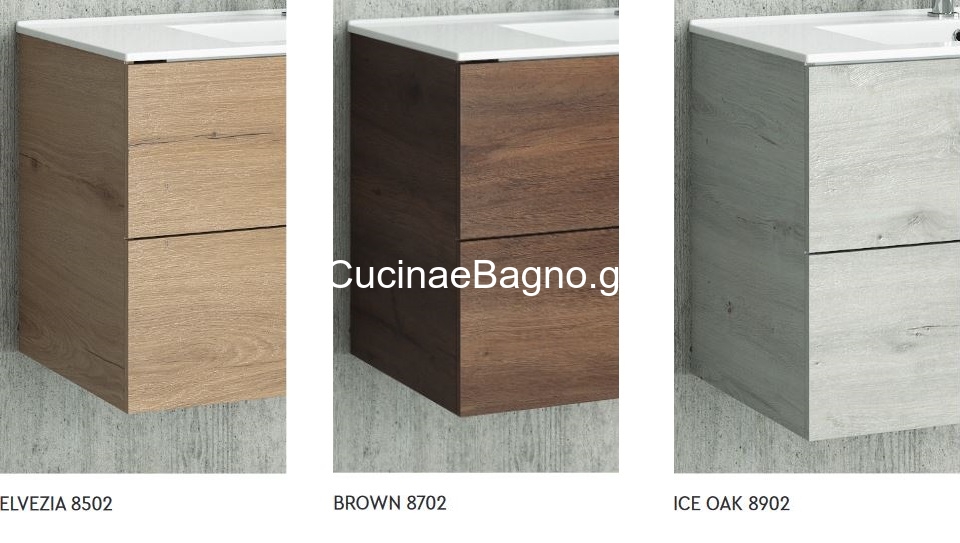 Karag NEW MINOS 55/1 Έπιπλο Μπάνιου 55x35 Κρεμαστό