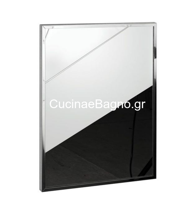 Karag Καθρέπτης Με Πλαίσιο Χρωμέ 80x90 MWF-CS CROMO