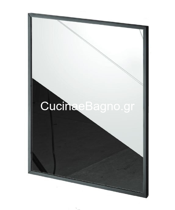 Karag Καθρέπτης Με Πλαίσιο Μαύρο 80x90 MWF-BM NERO OPACO