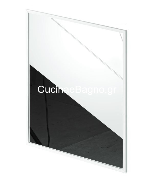 Karag Καθρέπτης Με Πλαίσιο Λευκό 70x80 MWF-WM BIANCO OPACO