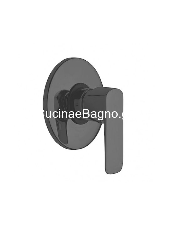 DEMM Imola 4840 N Black Matt Μίκτης Εντοιχισμού 1 Εξόδου Μαύρος TEMA