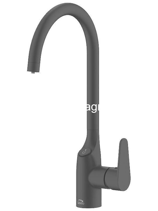 LAVEO Claro Black Μπαταρία Κουζίνας Φίλτρου BAK 798D