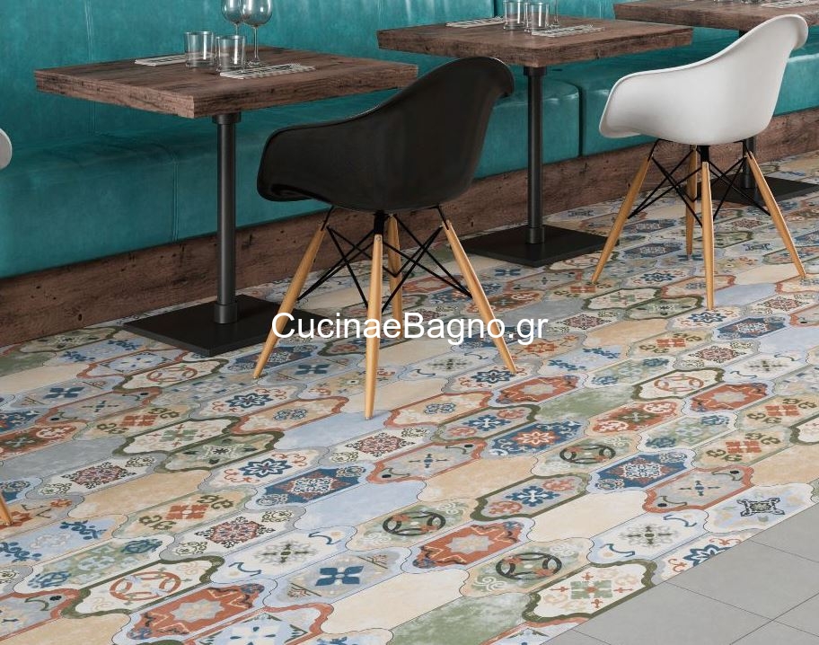 Prov. Corinto Colours 16x32 Porcellanato Δαπέδου & Τοίχου Διακοσμητικό Vintage