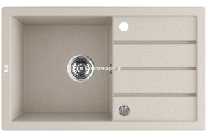 LAVEO Trzynastka Beige 79x48 Νεροχύτης Γρανίτης