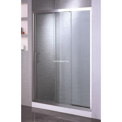 Gloria Trias-3 Καμπίνα 120-124 Cm Πόρτα Ντουζιέρας 92-6010