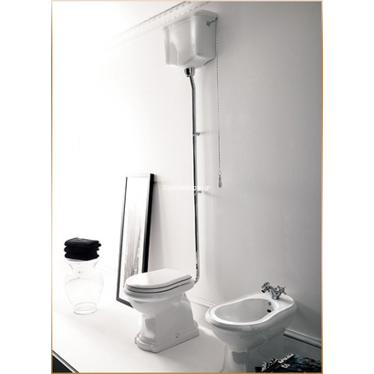 Kerasan Retro 70x45 Λεκάνη Απλή Με Καζανάκι Niagara 270036