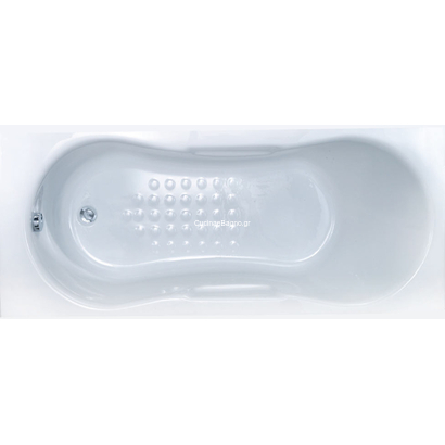 Sanitec Carolina 170x75 Μπανιέρα Ακρυλική 508